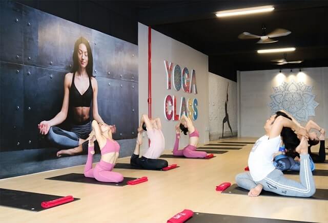 tranh yoga đẹp